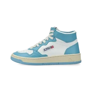 Autry Medalist Mid W (white / blue)