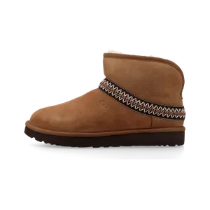 UGG W Classic Mini Crescent "CHESTNUT"