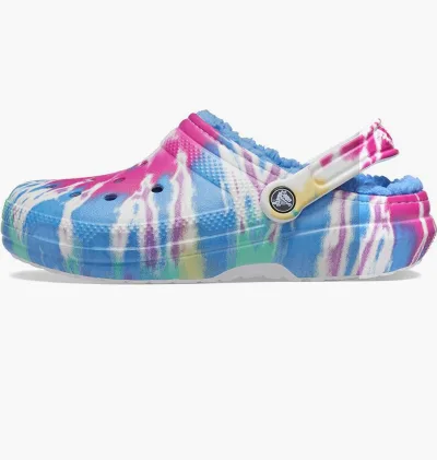 Crocs Classic Lined Tie Dye Clog
