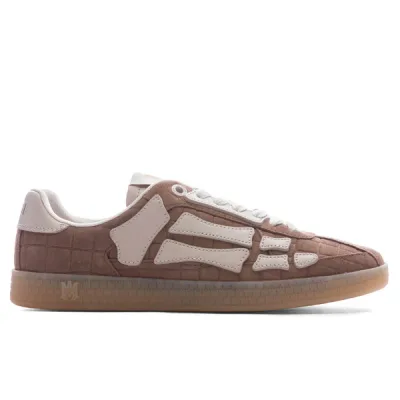 Amiri Croc Debossed Pacific Bones - Malt
