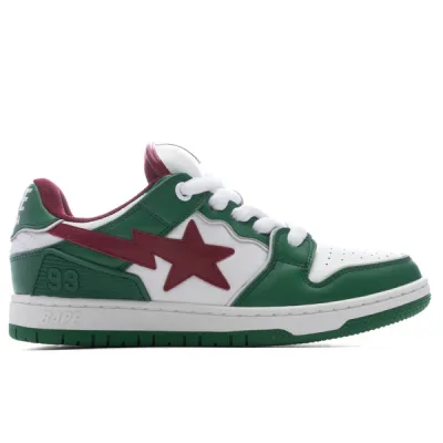 A Bathing Ape Women's New Bape SK8 STA #1 - Green
