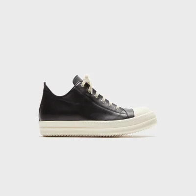 Rick Owens Scarpe Pelle Low Sneakers