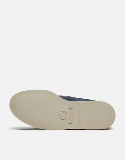 Timberland Classic boat shoe in dark blue full grain