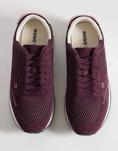Hugo Boss Hugo Red Kiria trainers in purple