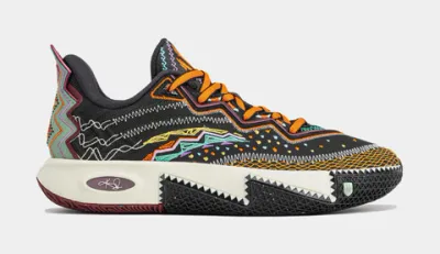 ANTA Kai 2 Solar Return Mens Basketball Shoes (Black/Orange)