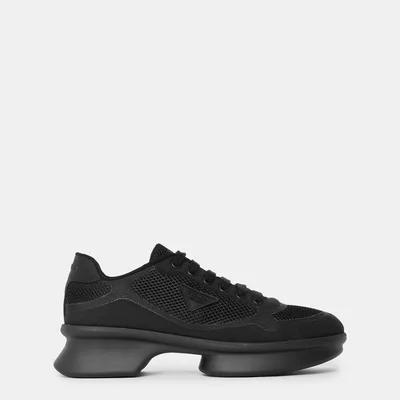 Prada Women's Nylon and Mesh Chunky Trainers