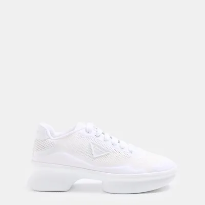 Prada Women's Nylon and Mesh Chunky Trainers
