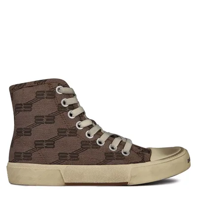 Balenciaga Bb Monogram Paris Hi-Tops