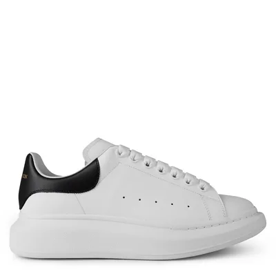 Alexander McQueen Men's Oversized Leather Trainers