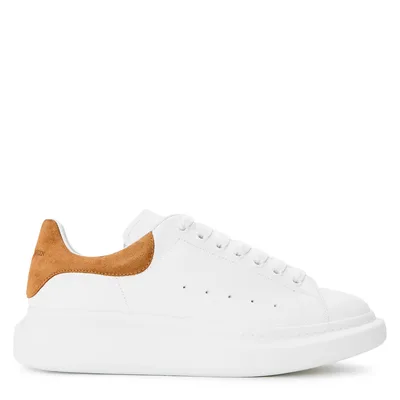 Alexander McQueen Men's Oversized Leather Trainers