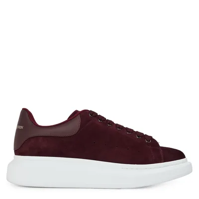 Alexander McQueen Men's Oversized Leather Trainers