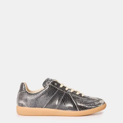 Maison Margiela Men's Split-Toe Low-Top Trainers