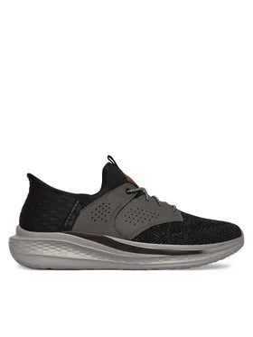 Skechers Снікерcи Slip-Ins Rf: Slade - Caster 210889/BKGY Чорний