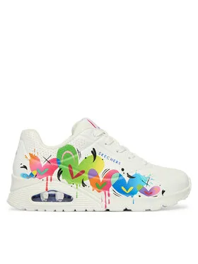 Skechers Снікерcи Jason Naylor: Uno - Open Your Heart 190008/WMLT Білий
